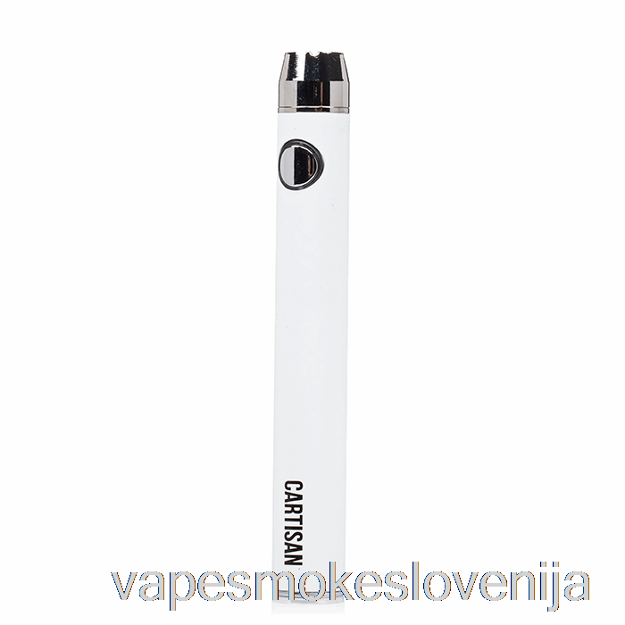 Vape Petrol Cartisan Gumb Vv 900 Dual Charge 510 Baterija [usb-c] Bela